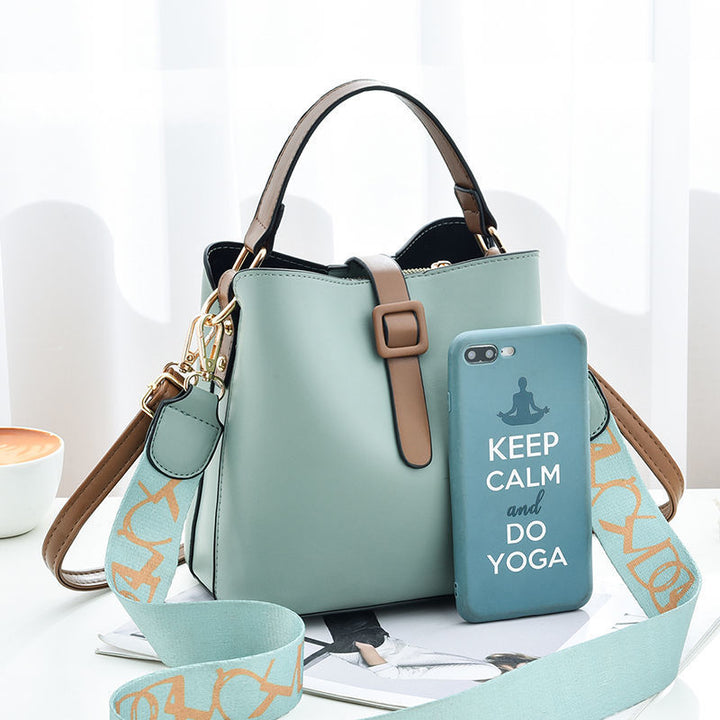 Damen stilvolle Handtasche mit verstellbarem Tragegurt Nord Taschen
