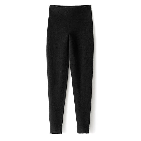 Damen Figurformende Hochtaillen Strickleggings mit Thermofinish Nord Taschen