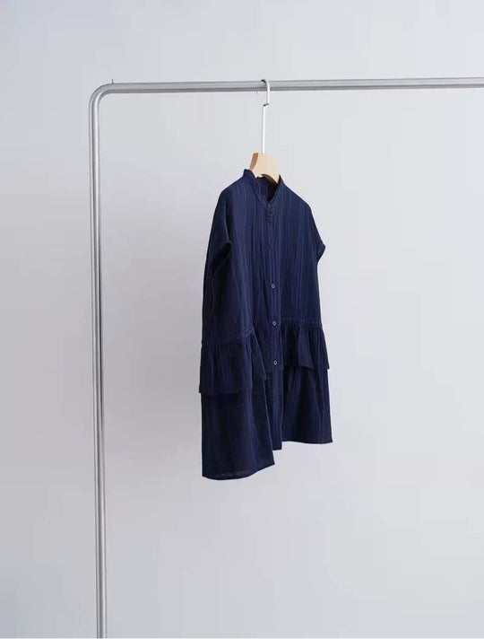 Damen Lässige, elegant geschneiderte Tunika Nord Taschen