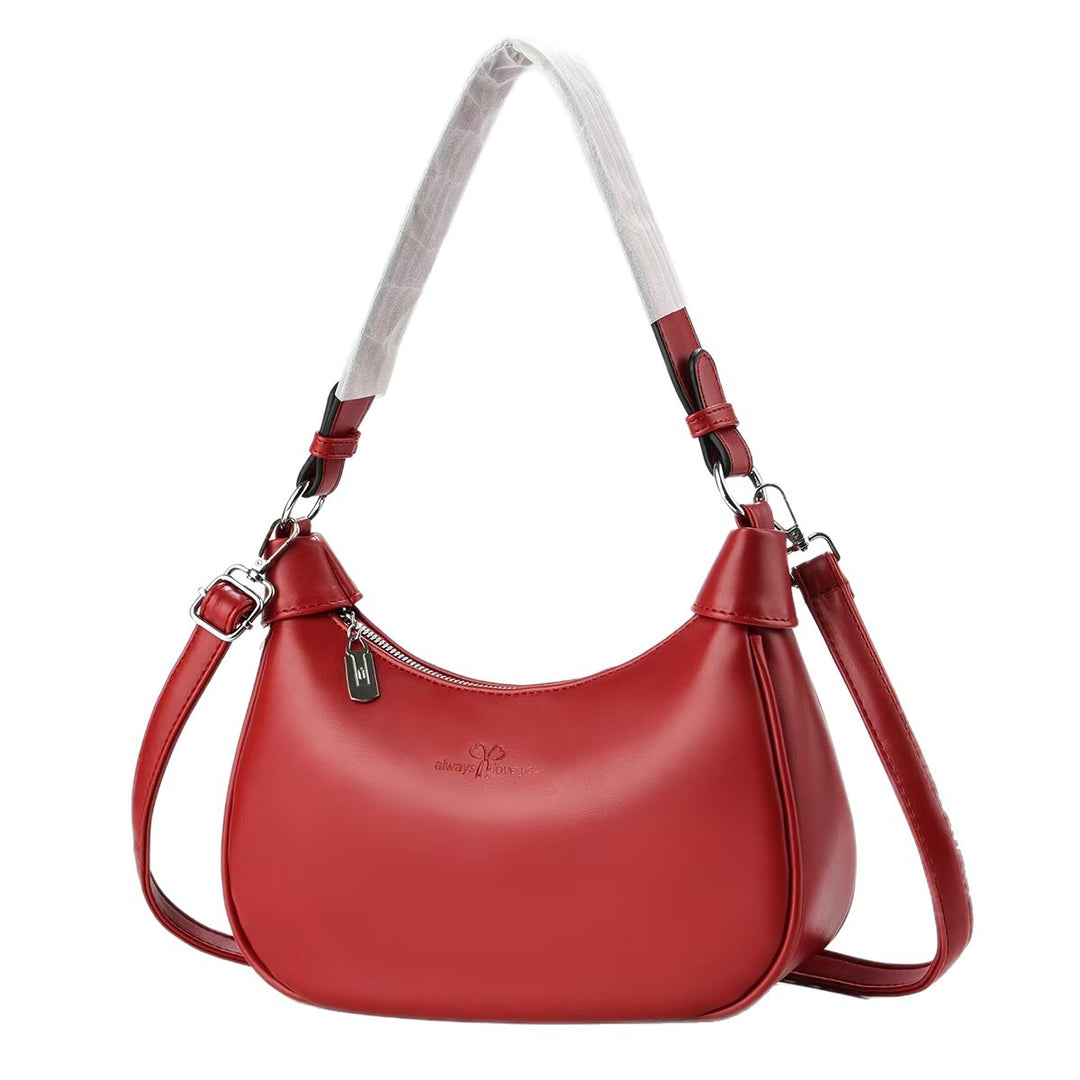 Damen modische Handtasche im eleganten Curved-Design Nord Taschen