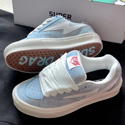 Damen lässige Sneaker aus hochwertigem Wildleder mit dämpfender Sohle Nord Taschen