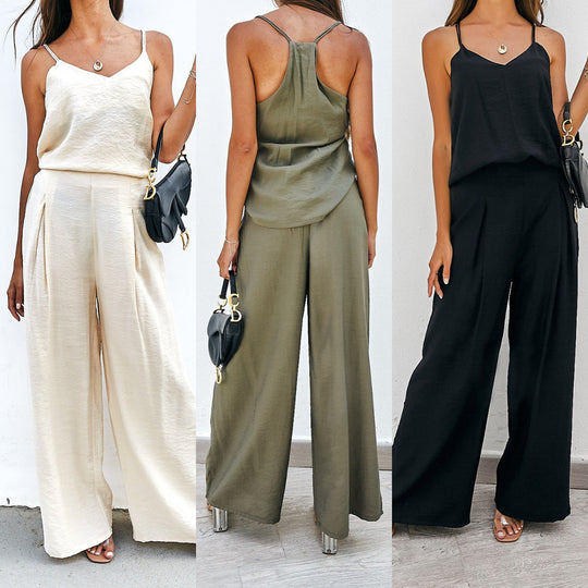 Damen luftiges Lagenlook Ensemble Nord Taschen