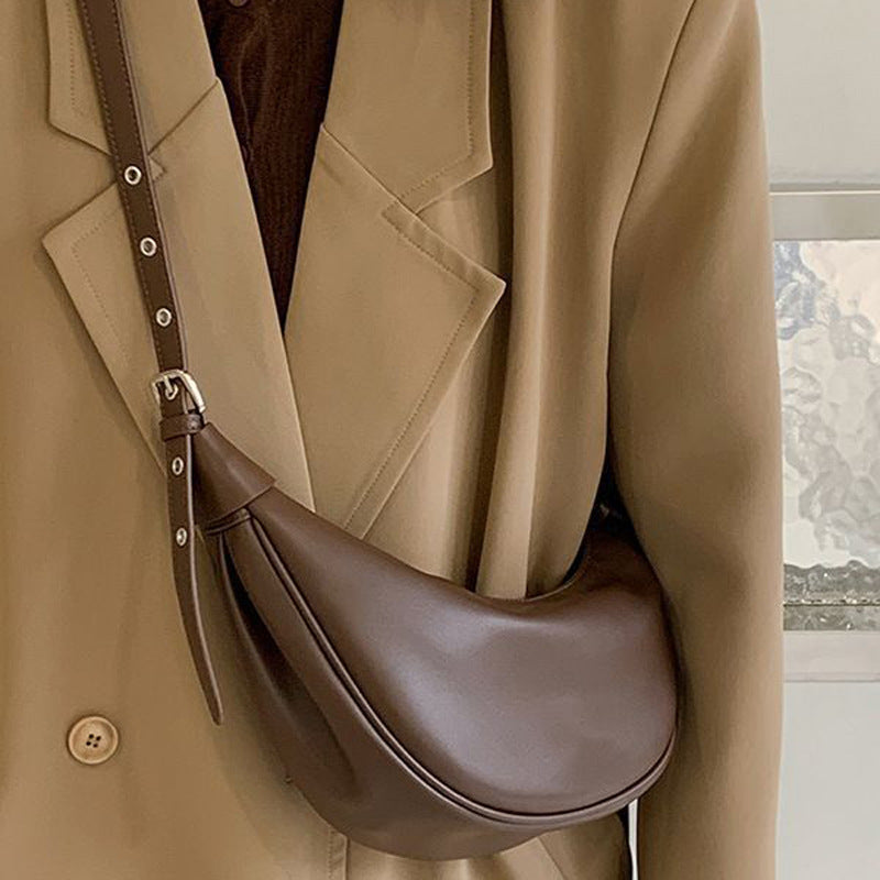 Damen Hobo-Tasche mit eleganter Kettenverzierung und luxuriösem Kunstleder Nord Taschen