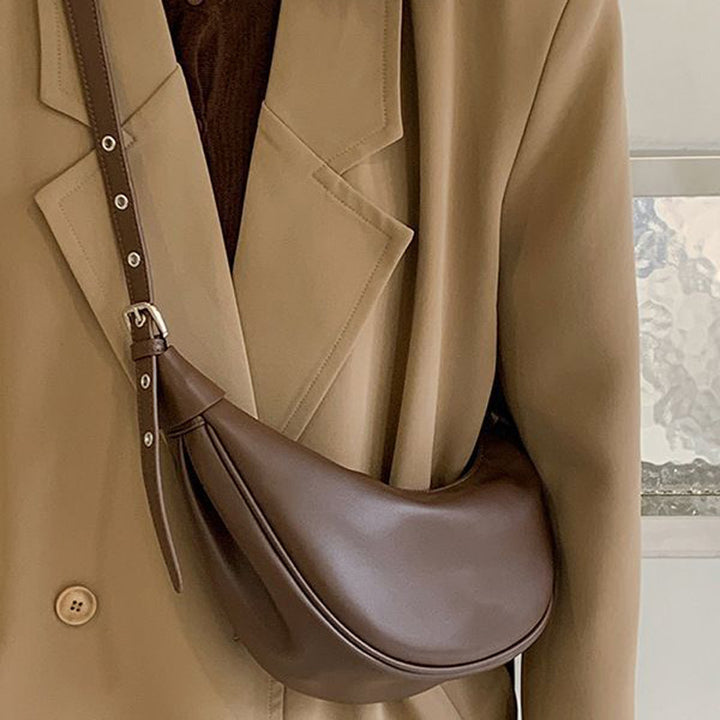 Damen Hobo-Tasche mit eleganter Kettenverzierung und luxuriösem Kunstleder Nord Taschen