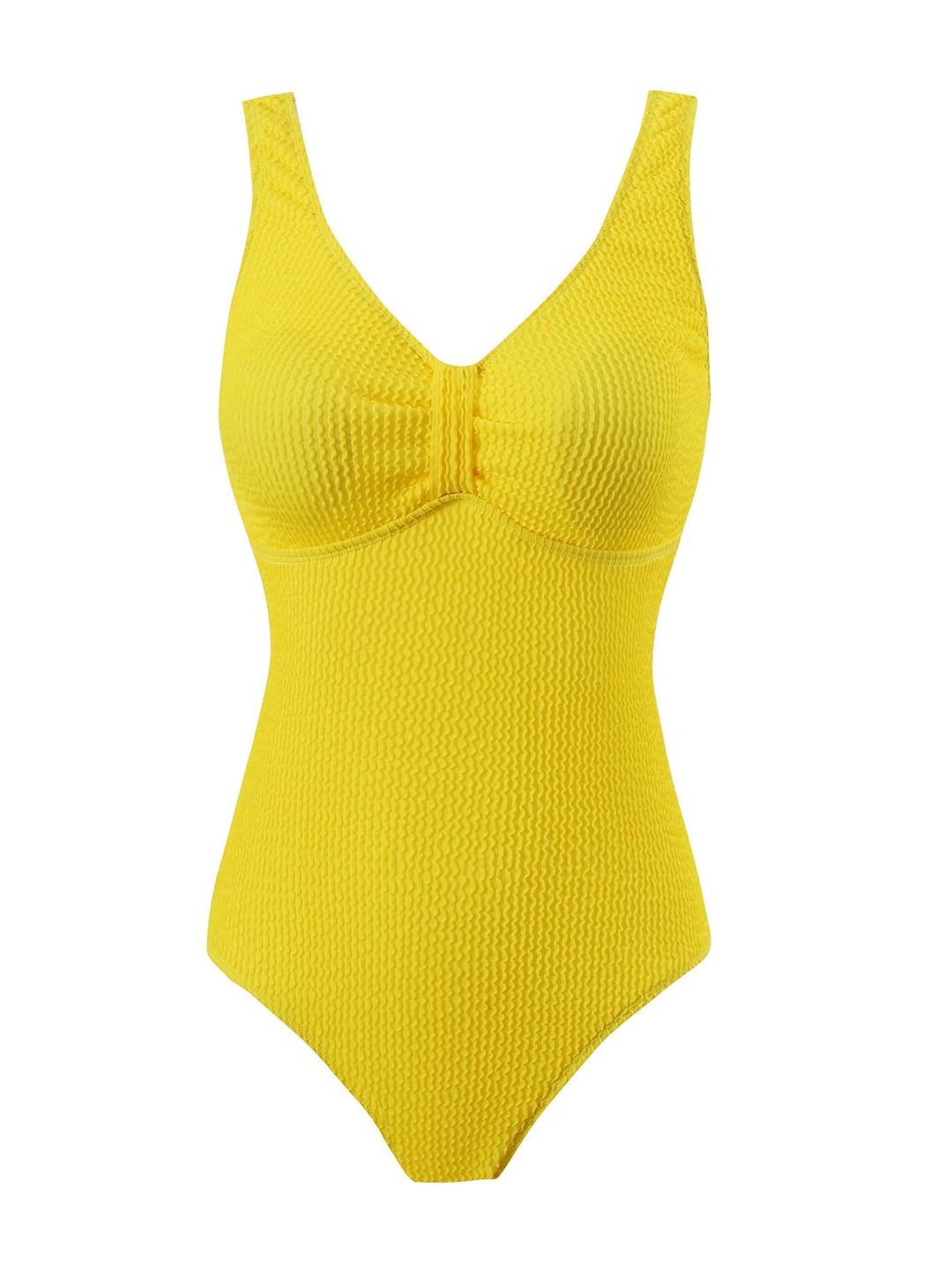Damen Sportlicher Badeanzug mit strukturiertem Effekt Nord Taschen
