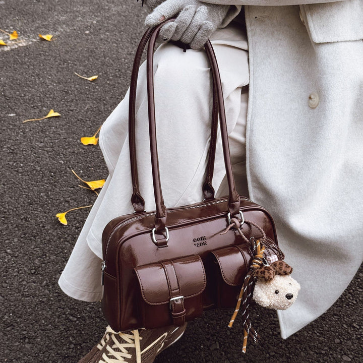 Damen elegante Handtasche mit verspieltem Design Nord Taschen