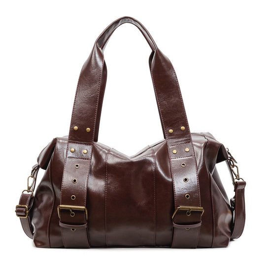 Damen elegante Handtasche mit robustem Design und abnehmbarem Schulterriemen Nord Taschen