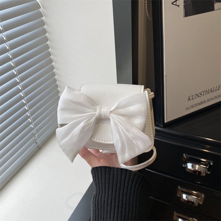 Damen modische Handtasche mit elegantem Schleifenakzent Nord Taschen