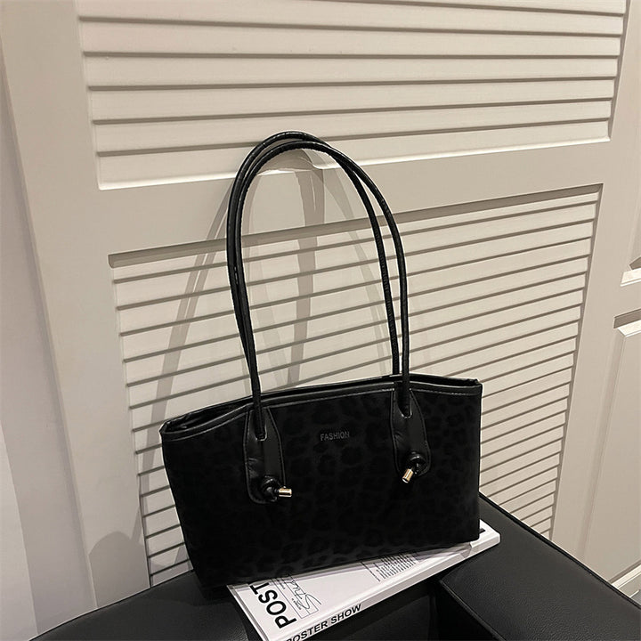 Damen elegante Handtasche mit zeitgemäßem Leopardenmuster Nord Taschen