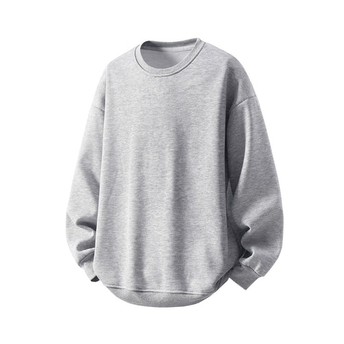 Unisex Oversized Rundhals-Sweatshirt aus French-Terry mit überschnittener Schulter Nord Taschen