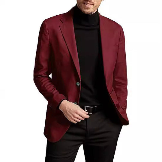 Herren eleganter Blazer mit modernem Schnitt und praktischen Taschen