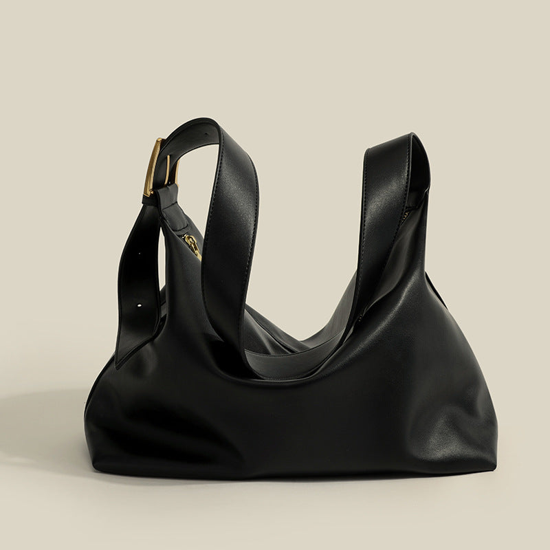 Damen Hobo-Tasche mit elegantem weichem Kunstleder und verstellbarem Trageriemen Nord Taschen