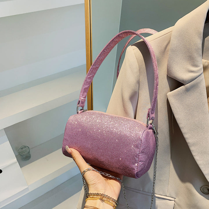 Damen glitzernde Clutch mit verstellbarem Schulterriemen Nord Taschen