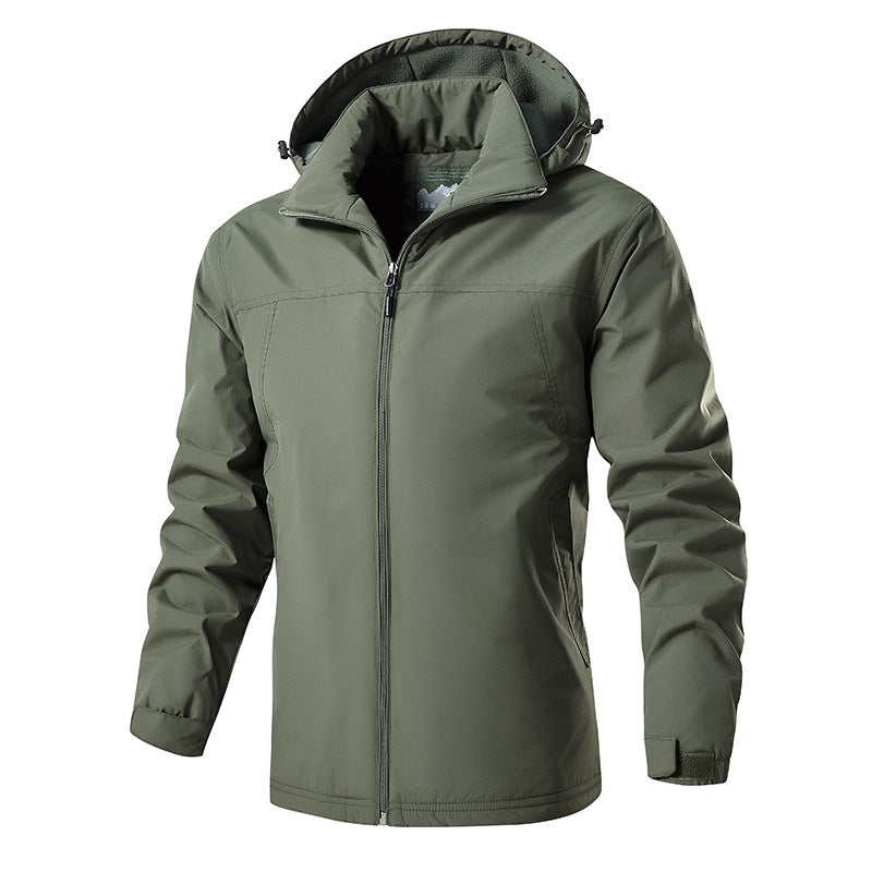 Herren Leichte, winddichte Jacke Nord Taschen
