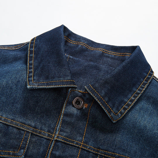 Herren Modische Jeansjacke Nord Taschen