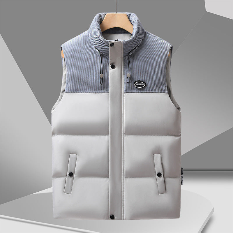 Herren Steppweste Nord Taschen