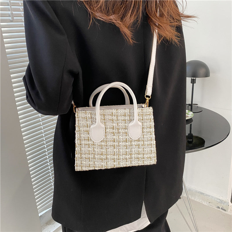 Damen elegant strukturierte Handtasche Nord Taschen