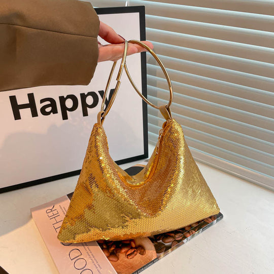 Damen glamouröse Glitzerhandtasche Nord Taschen