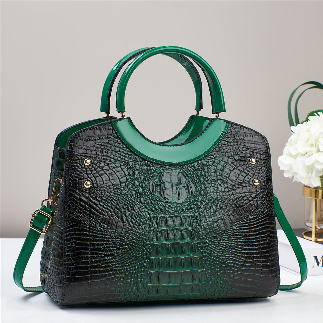 Damen elegante Handtasche mit stilvollem Griffdesign Nord Taschen