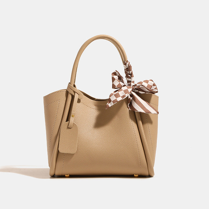 Damen Tote-Tasche mit modischem Kordelzug und eleganten Details Nord Taschen