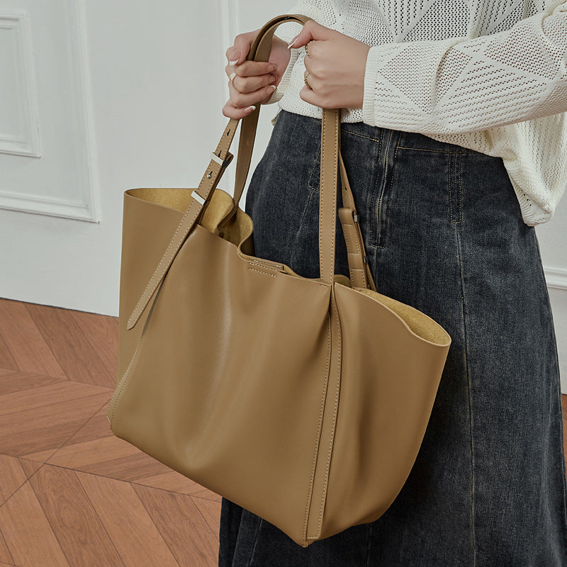 Damen Tote-Tasche mit elegantem Design und abnehmbaren Schulterriemen Nord Taschen