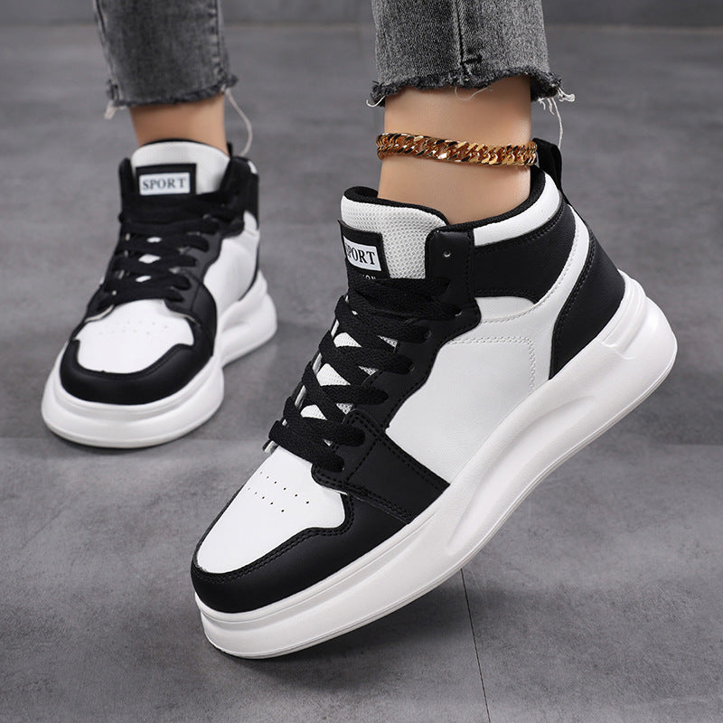 Damen Sportliche High-Top Sneakers mit atmungsaktivem Obermaterial und dämpfender Sohle Nord Taschen
