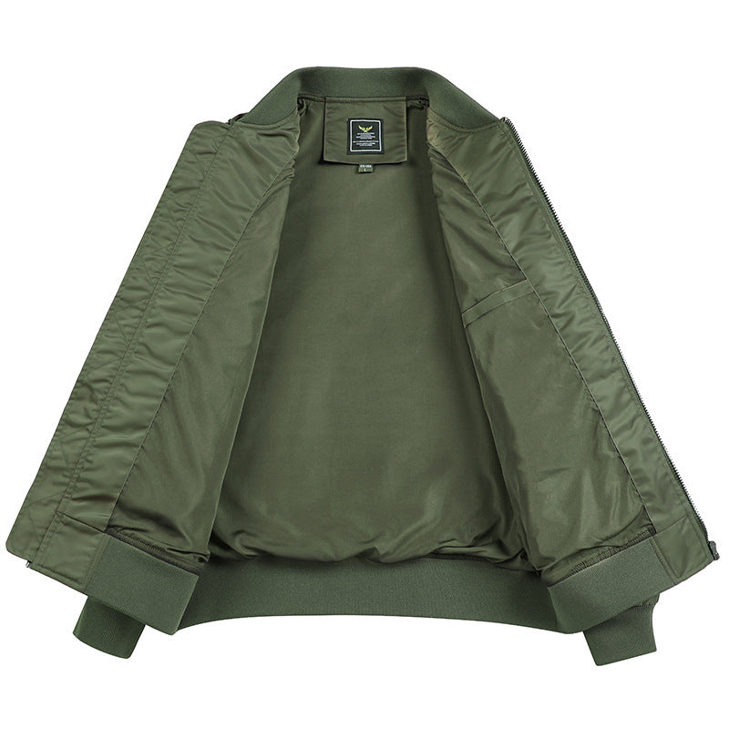 Herren Bomberjacke im Utility‑Style mit windabweisender Shell, Mehrfachtaschen und Rippbündchen Nord Taschen
