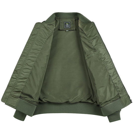 Herren Bomberjacke im Utility‑Style mit windabweisender Shell, Mehrfachtaschen und Rippbündchen Nord Taschen
