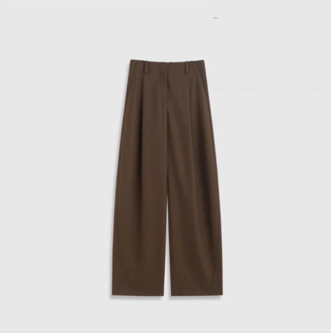 Damen Elegante und bequeme High-Waist Culotte-Hose Nord Taschen