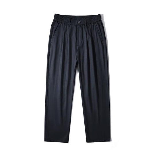 Herren Weitgeschnittene Freizeithose mit elastischem Bund Nord Taschen