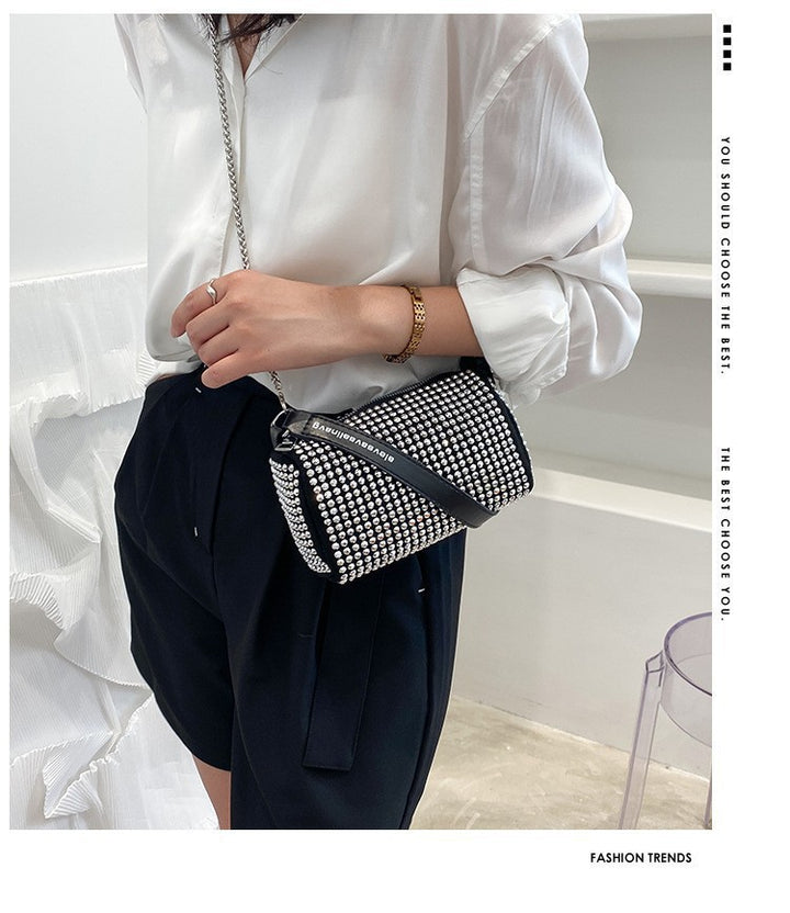 Damen Glamouröse Clutch-Tasche mit funkelnden Strassverzierungen Nord Taschen 1780427330