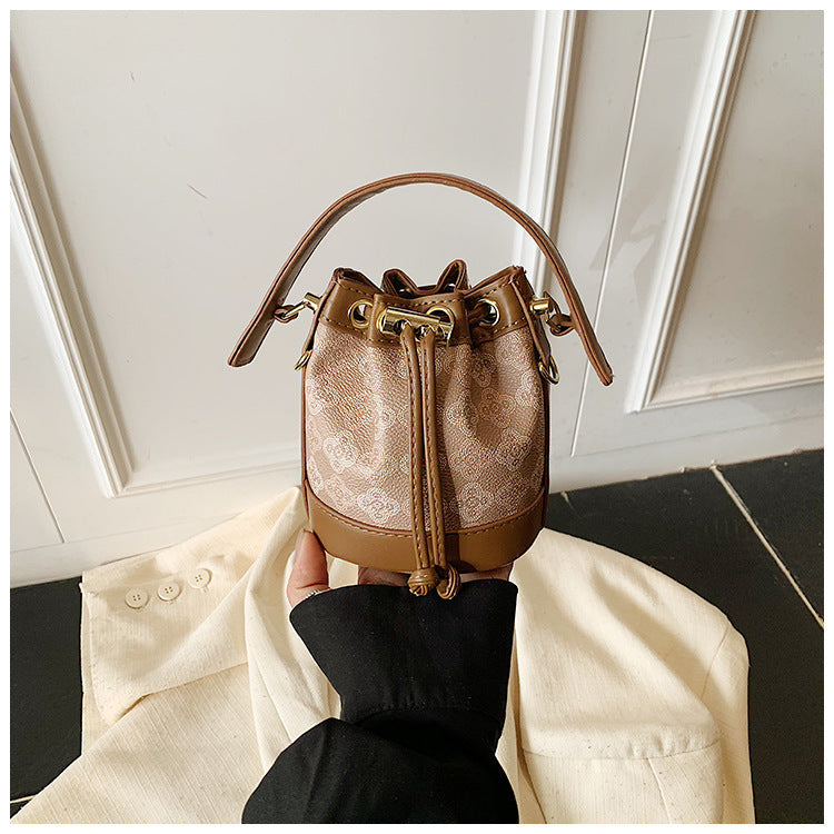 Damen Beuteltasche mit dekorativem Kordelzug Nord Taschen