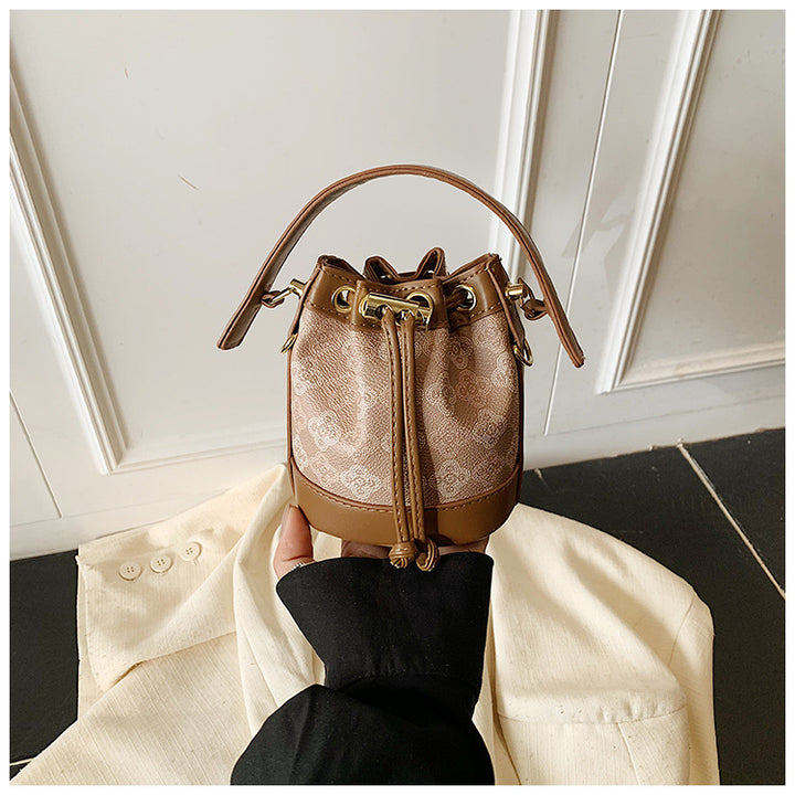 Damen Beuteltasche mit dekorativem Kordelzug Nord Taschen