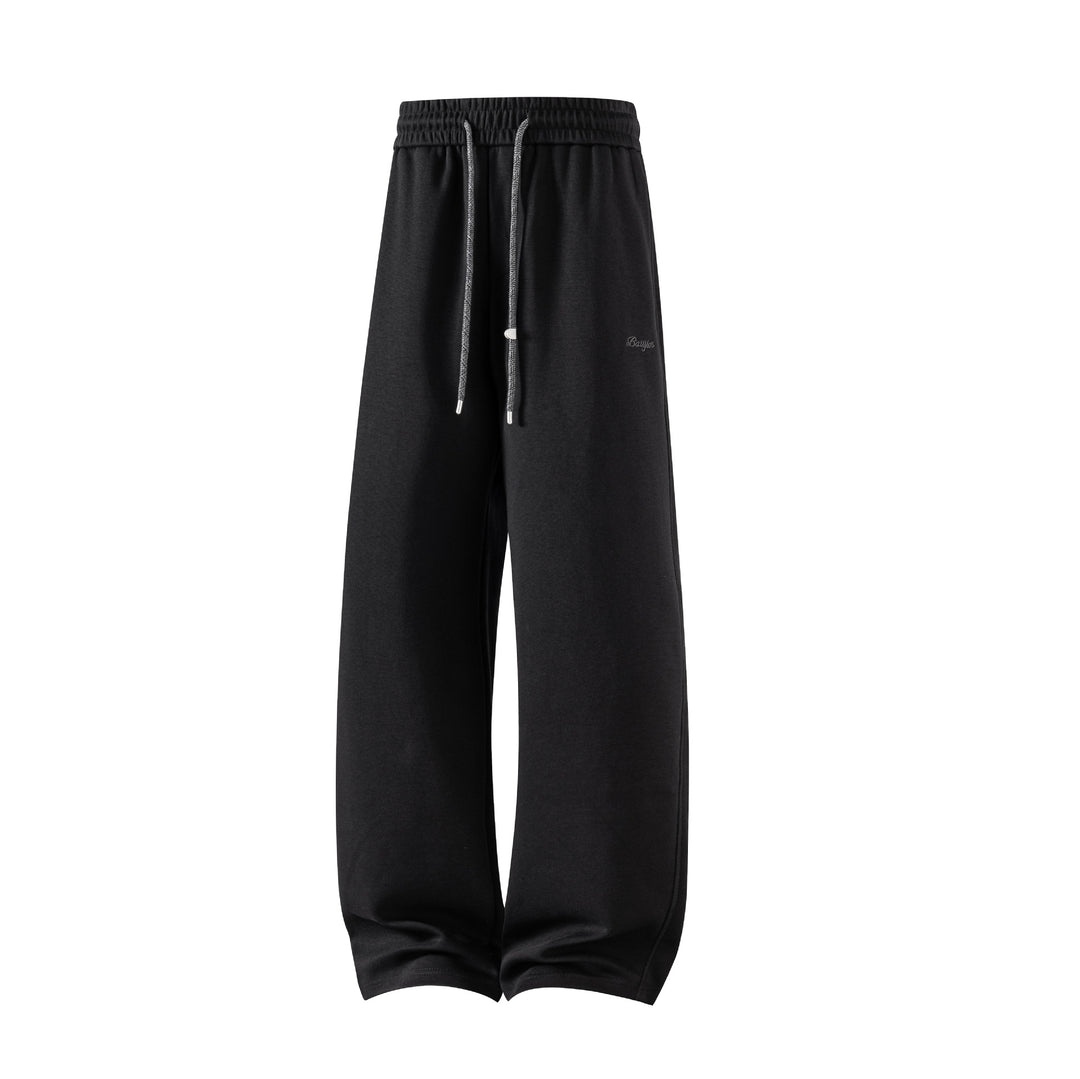 Herren Weiche Relax-Fit Jogginghose mit weitem Bein und Kordelzug Nord Taschen