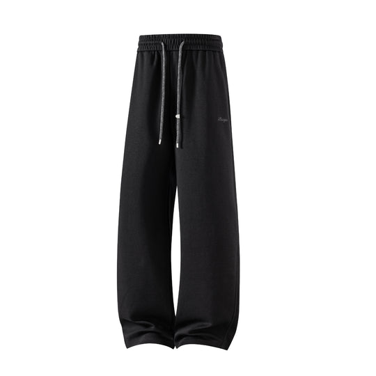 Herren Weiche Relax-Fit Jogginghose mit weitem Bein und Kordelzug Nord Taschen