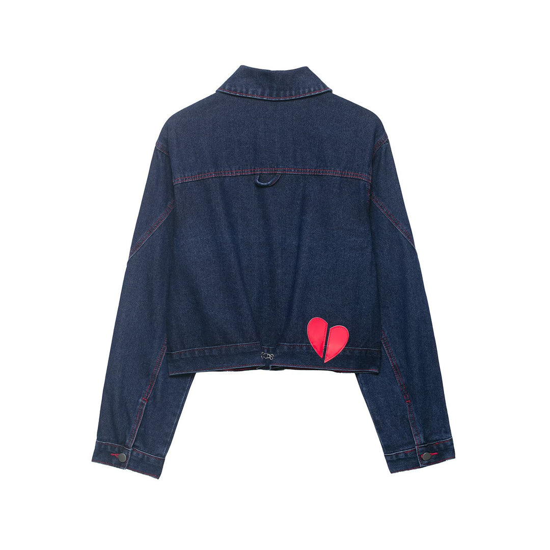 Damen Weite High‑Waist-Jeans mit mittlerer Leibhöhe, geradem Bein und kontrastfarbigen Ziernähten Nord Taschen