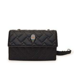 Damen glamouröse Umhängetasche mit schimmerndem und gepolstertem Design Nord Taschen