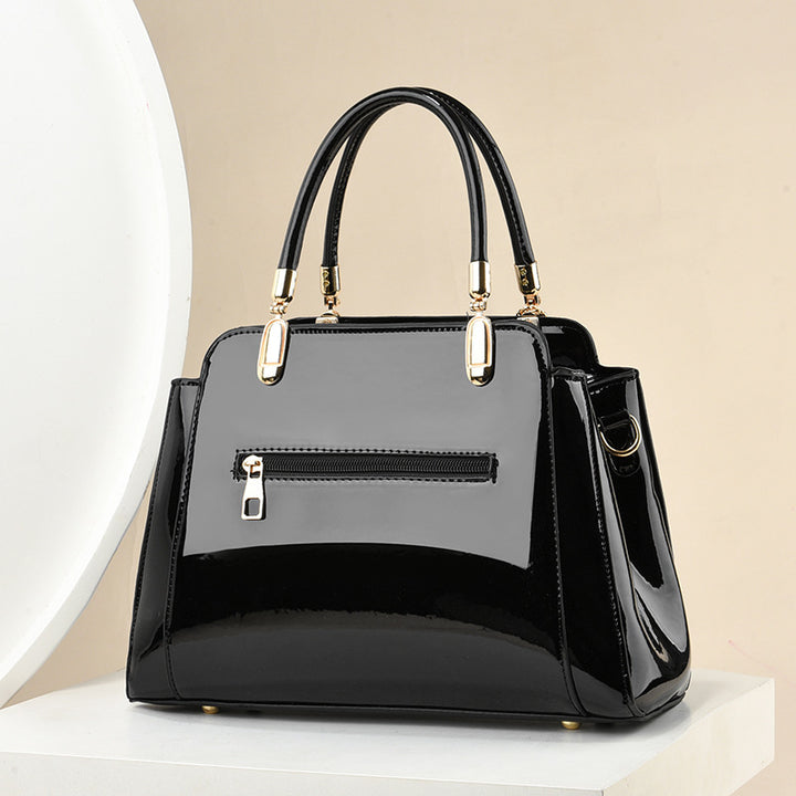 Damen elegante Handtasche mit luxuriöser Kroko-Prägung Nord Taschen