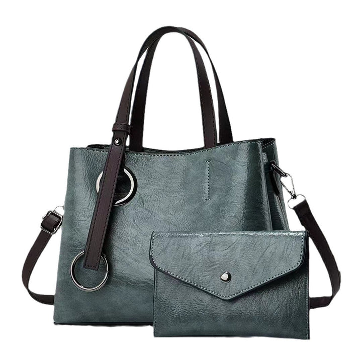 Damen praktische Schultertasche mit abnehmbarer Clutch Nord Taschen