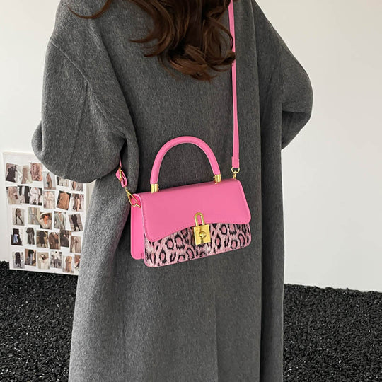 Damen elegante Umhängetasche mit animalistischem Design und hochwertigem Leder Nord Taschen