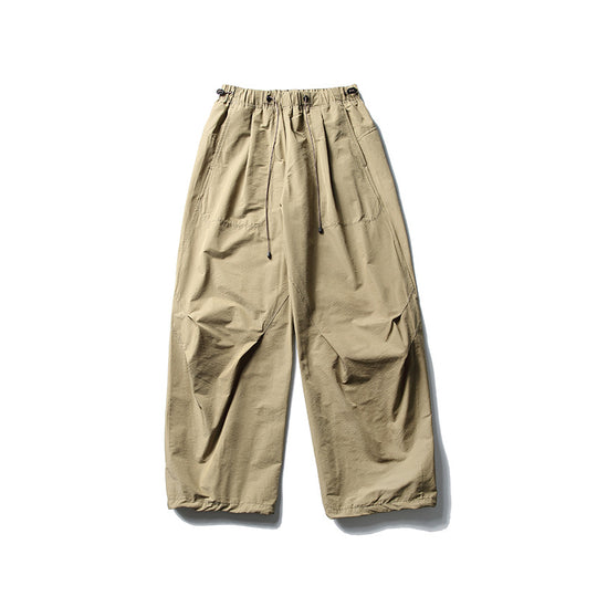 Unisex Weite Ripstop-Hose im Balloon‑Schnitt mit Tunnelzugbund und Utility‑Taschen Nord Taschen