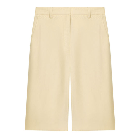 Damen Hochtaillierte Culottehose mit schmalem Bund, seitlichen Eingrifftaschen und mittiger Naht Nord Taschen