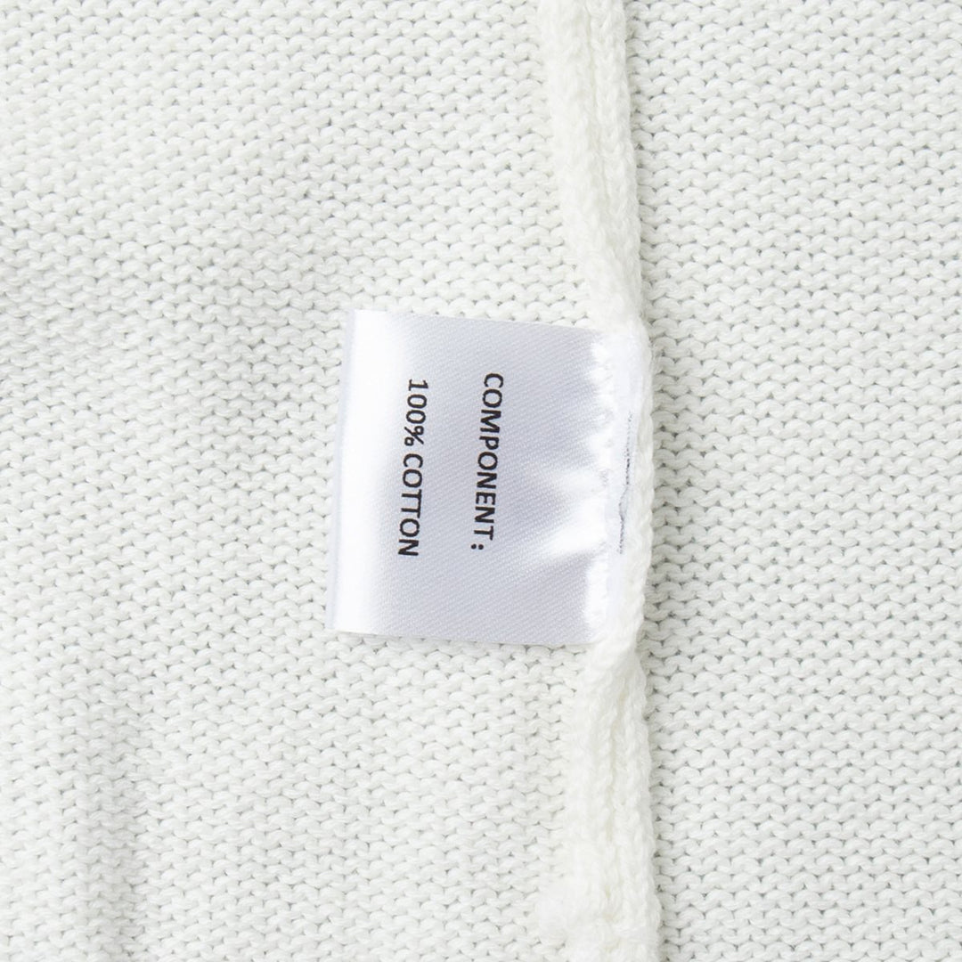 Damen Grobstrick-Kapuzenpullover aus reiner Baumwolle mit Kordelzug Nord Taschen