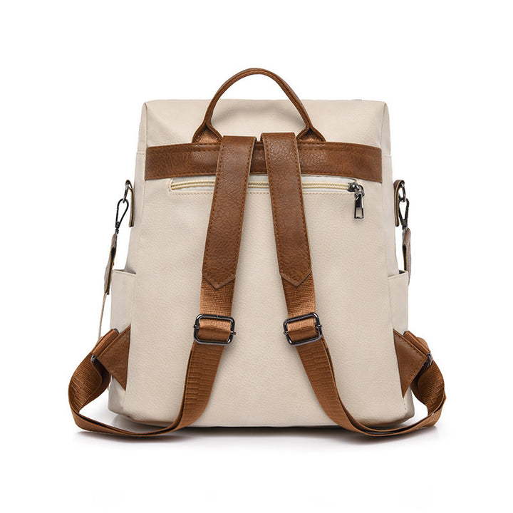 Damen eleganter Rucksack mit mehreren Reißverschlussfächern Nord Taschen