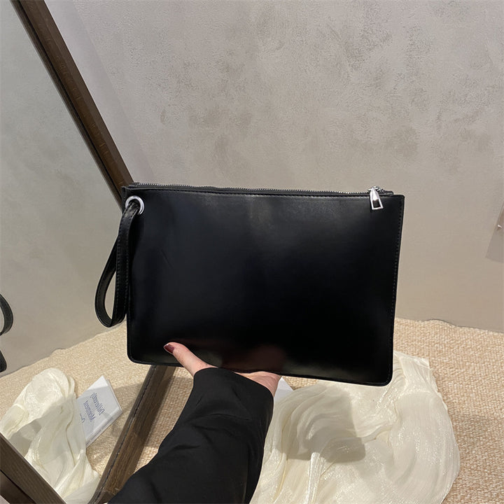 Damen elegante Clutch mit modernem Karo-Muster Nord Taschen