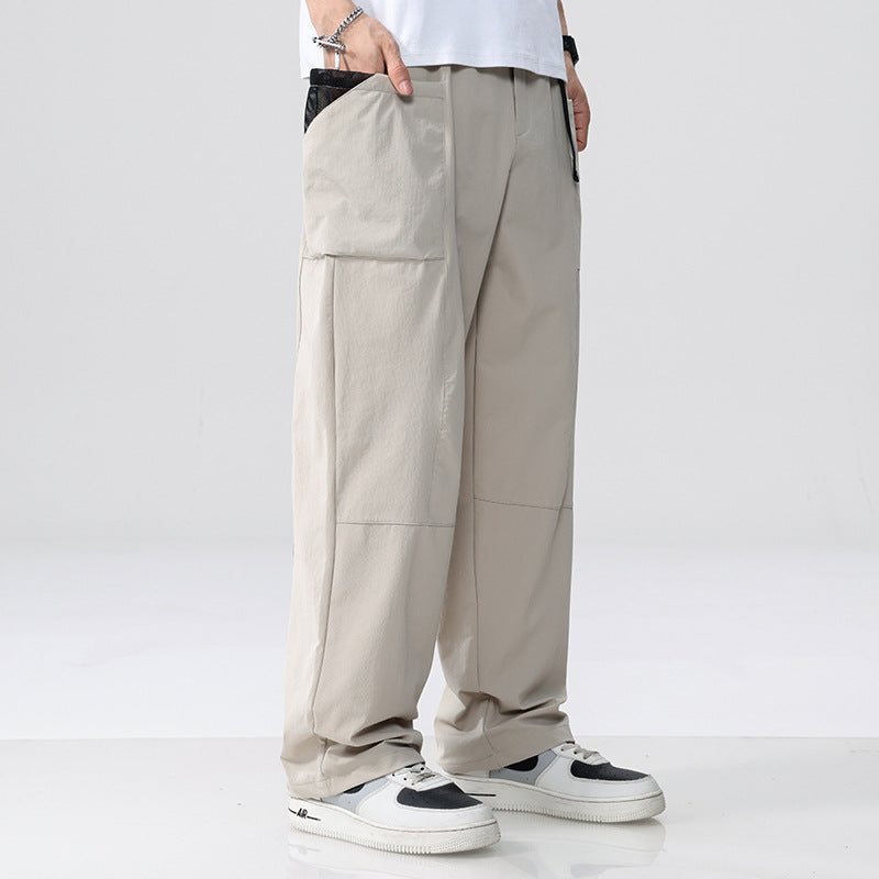 Herren Weite Utility-Cargohose im Relaxed-Fit mit aufgesetzten Taschen Nord Taschen