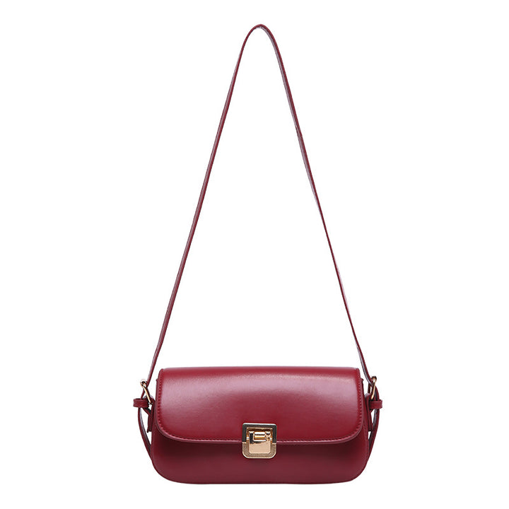 Damen elegante Umhängetasche mit schickem Verschluss Nord Taschen