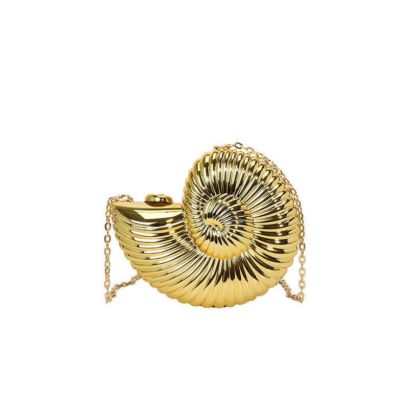 Damen elegante Clutch in Muschelform Nord Taschen