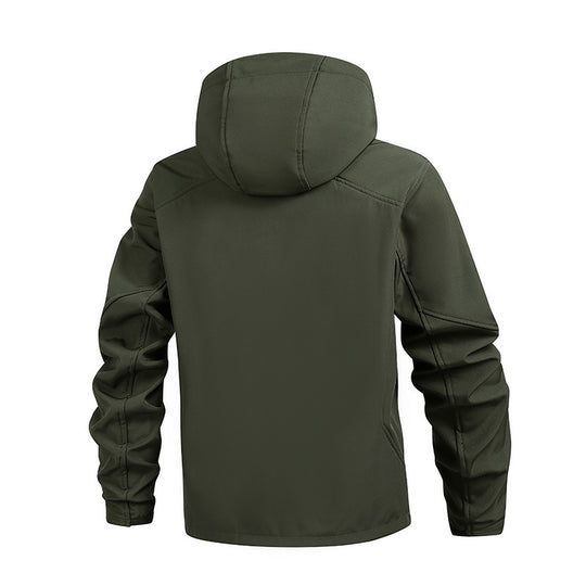 Herren Praktische und Stylische Übergangsjacke mit Kapuze Nord Taschen