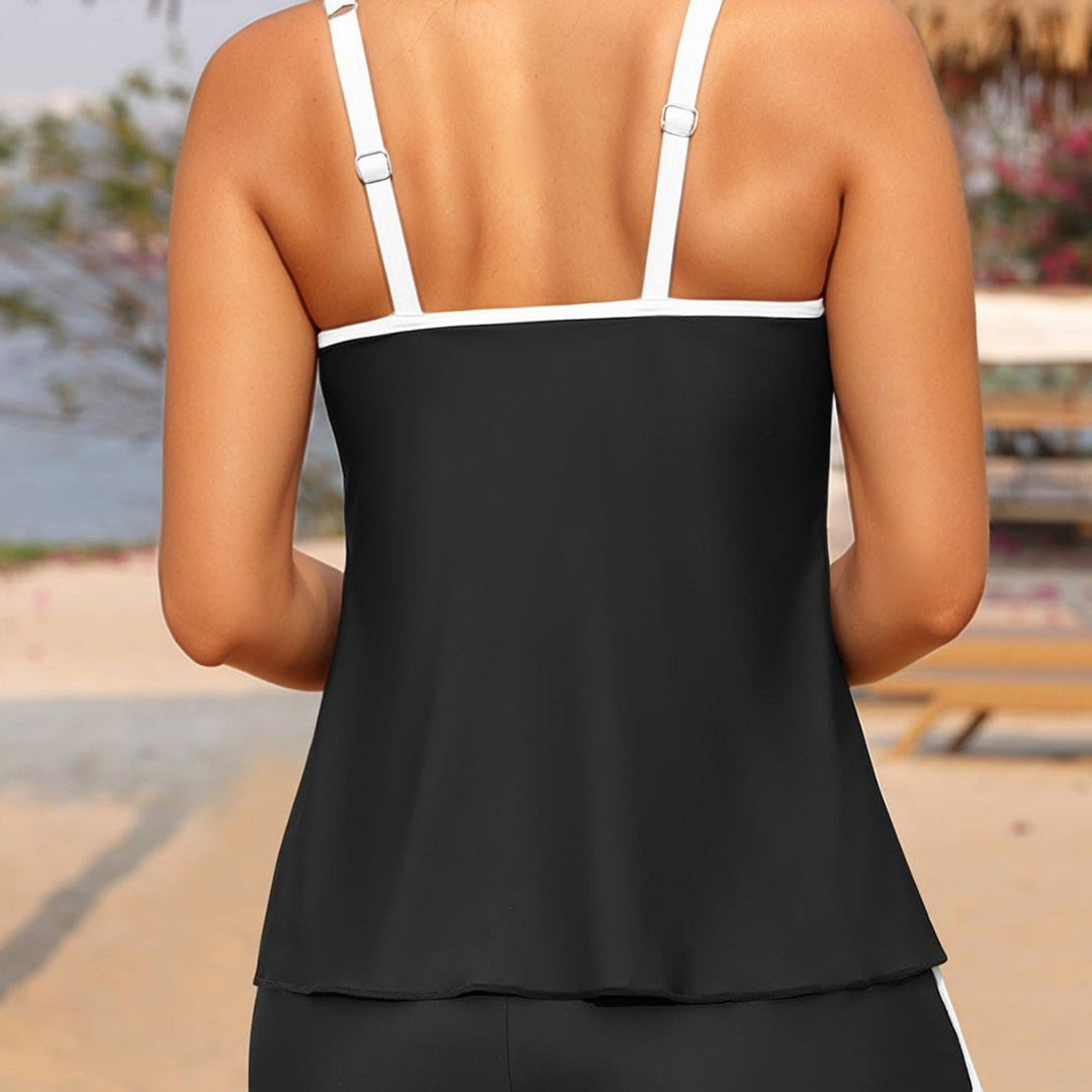 DamenSportliches Tankini-Set mit praktischen Shorts und verstellbaren Trägern Nord Taschen